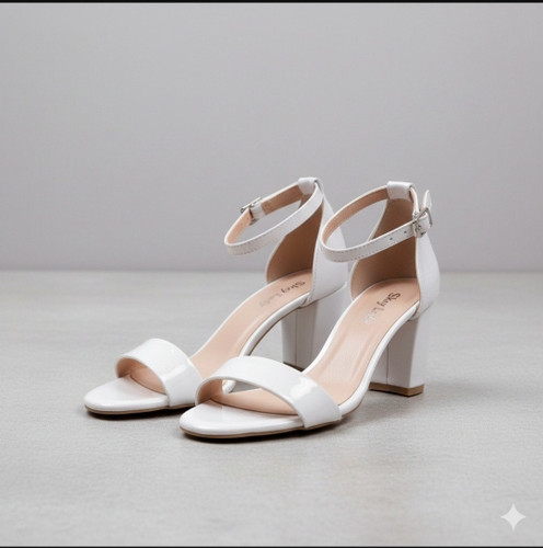 صندل رومی 7 سانت پاشنه پهن مربعی تک بند